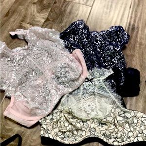 NWT 3 Victoria’sSecret bundle of bralettes